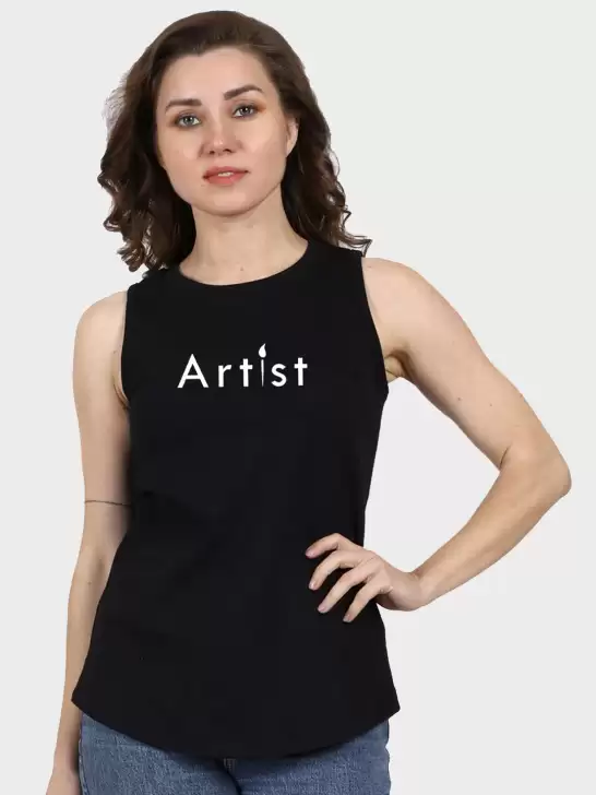 Women Typography Printed Applique T-shirt - image 6
