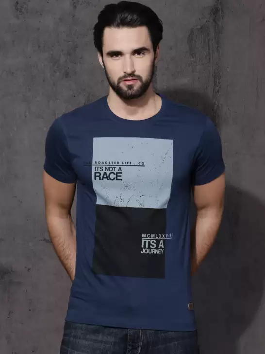 Printed Cotton Pure Cotton T-shirt