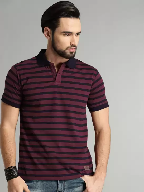 Time Travlr Polo Collar T-shirt - image 6