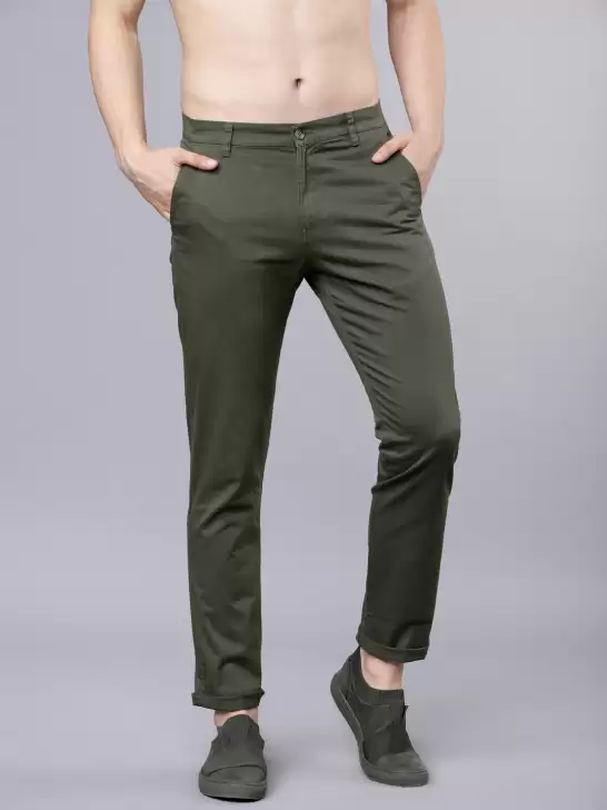 Men Slim Fit Chinos - image 6
