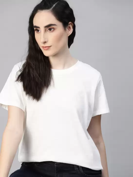 Women Cotton Pure Cotton T-shirt - image 6
