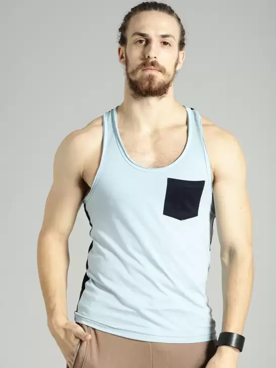 Time Travlr Sleveless Pure Cotton T-shirt - image 6