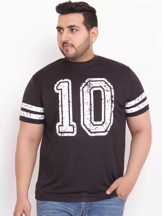 Plus Size Printed Round Neck T-shirt - image 6