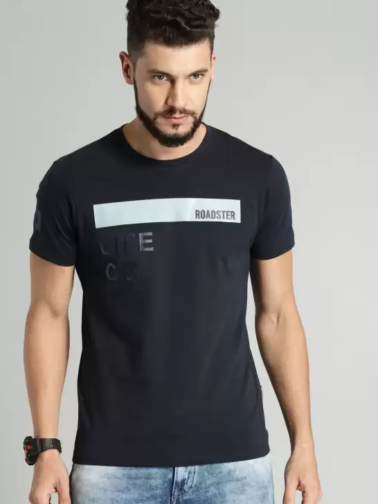 Men Printed Pure Cotton T-shirt - image 6