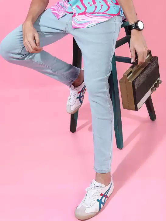 Men Tapered Fit Jeans - image 6