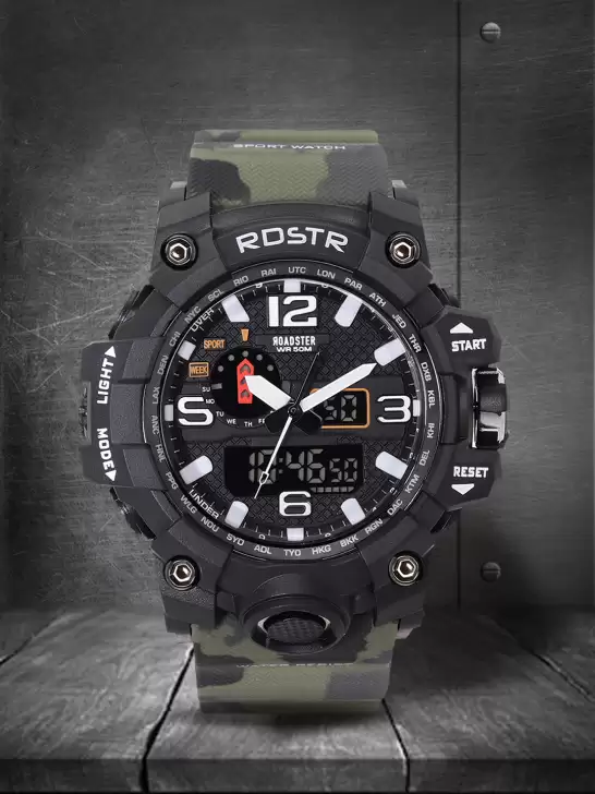 Men Analogue and Digital Watch - image 6