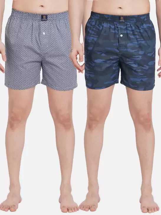 Men Pack of 2 Pure Cotton boxers - image 6