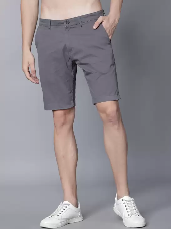 Men Slim Fit Chino Shorts - image 6