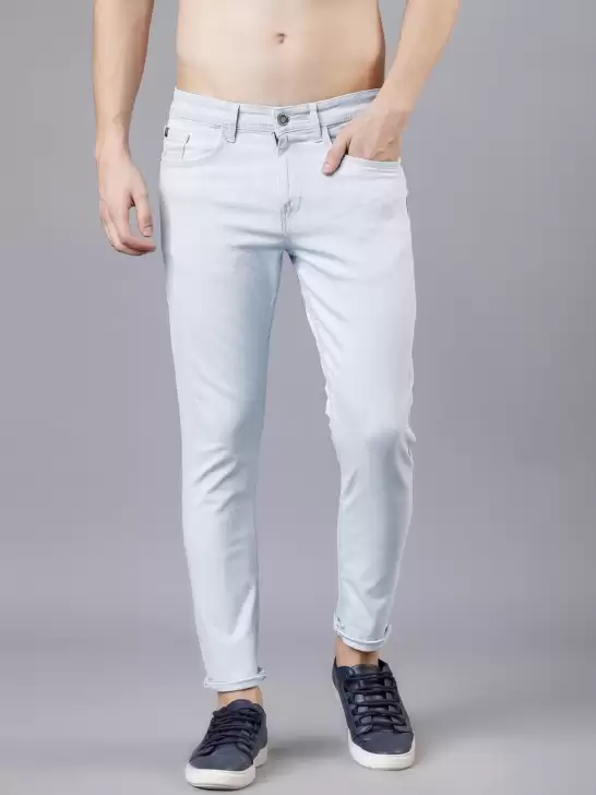 Men Tapered Fit Jeans - image 6