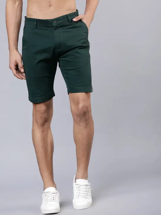 Men Slim Fit Regular Shorts - image 6