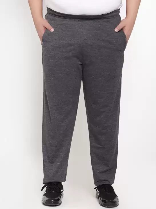 Men Solid Straight-Fit Track Pants - image 6