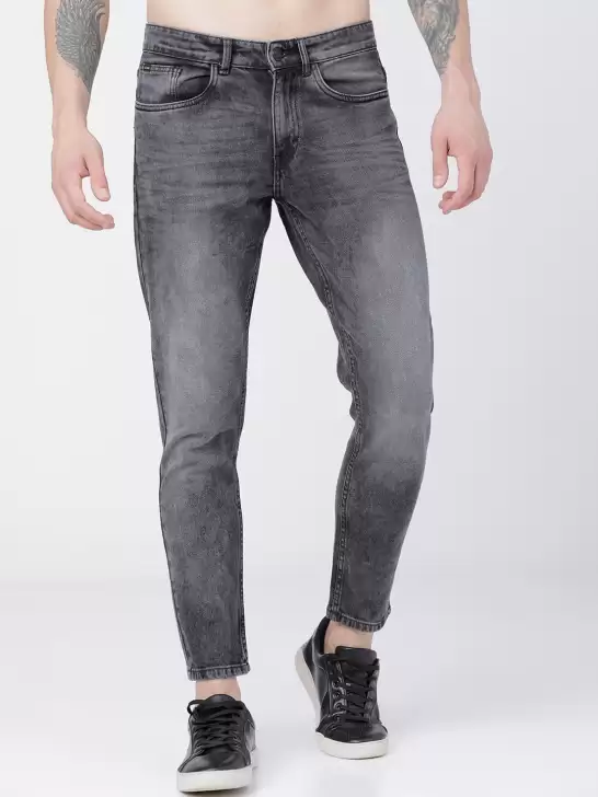 Men Tapered Fit Jeans - image 6