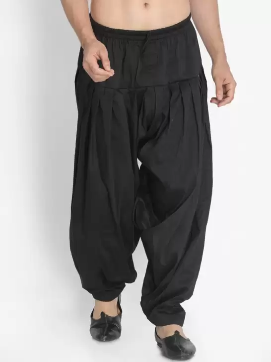 Men Solid Salwar - image 6