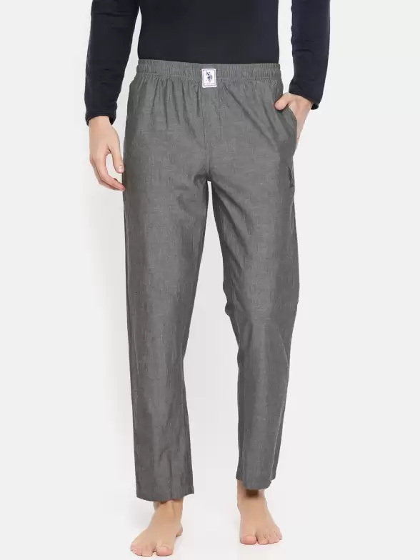 Men Solid Lounge Pants - image 7