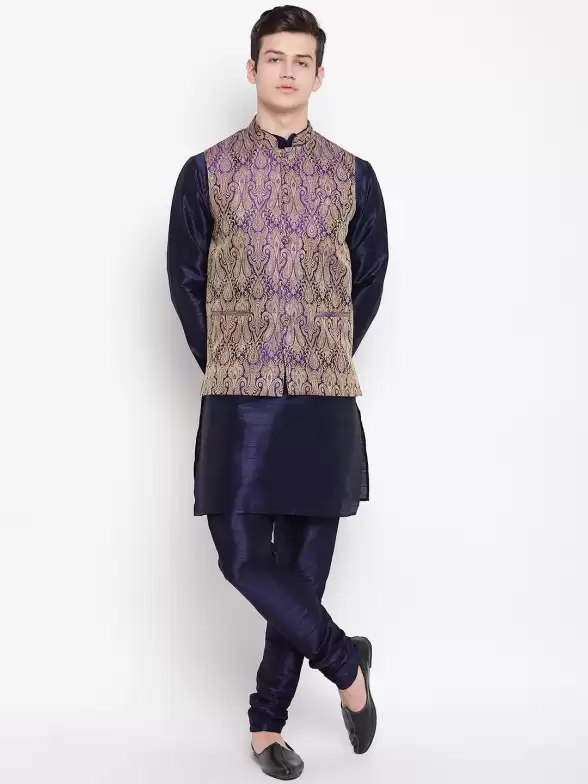Men Solid Kurta Set - image 7