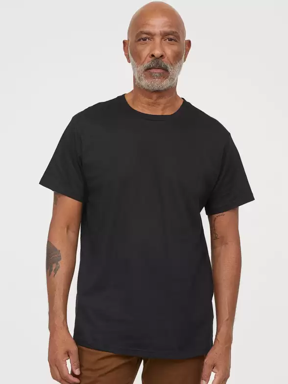 Men Cotton Pure Cotton T-shirt Regular Fit - image 7