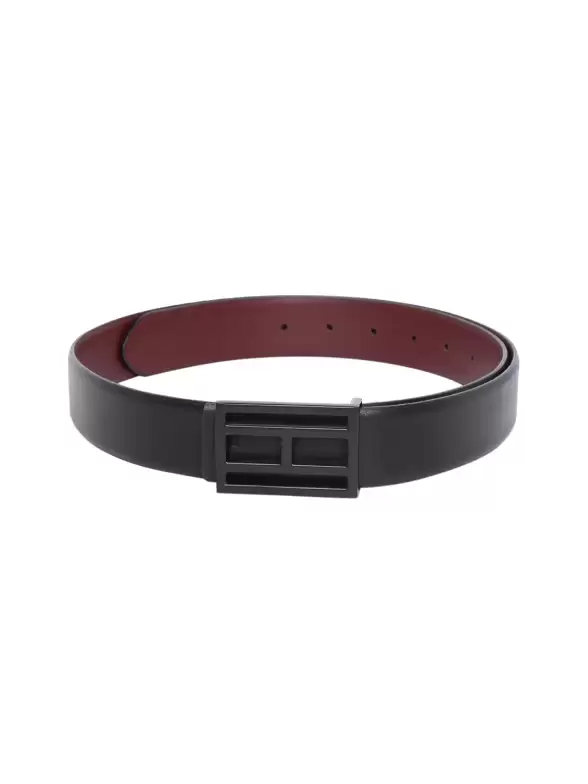 Men Solid Leather Belt - image 7