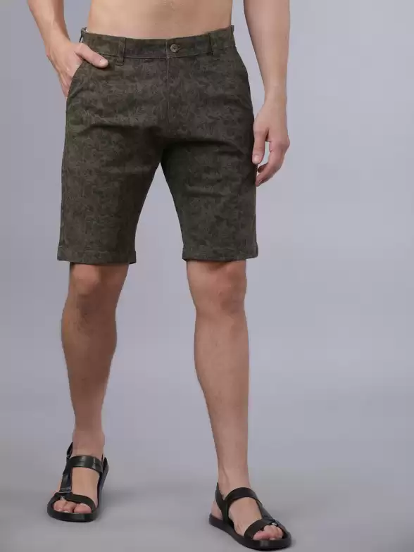 Men Slim Fit Regular Shorts - image 7