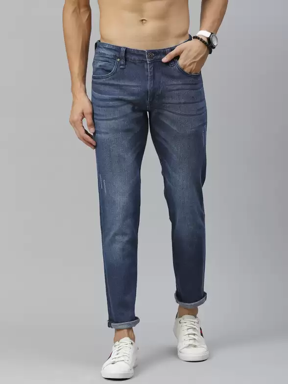 Men Carrot Fit Jeans - image 7