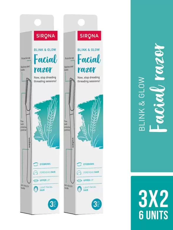 Women Set of 6 Face Razor - image 7
