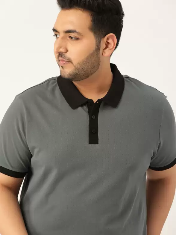 Plus Size Cotton Solid T-shirt - image 7