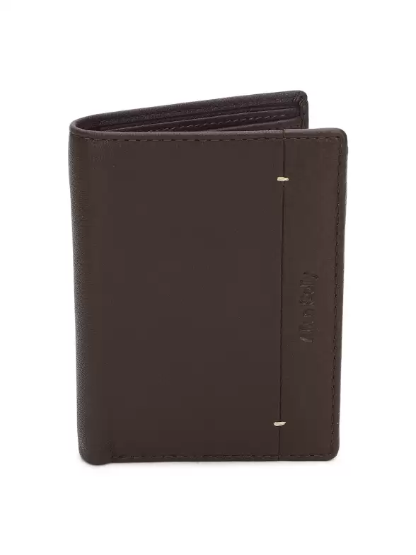 Men Solid Two Fold Wallet - image 7