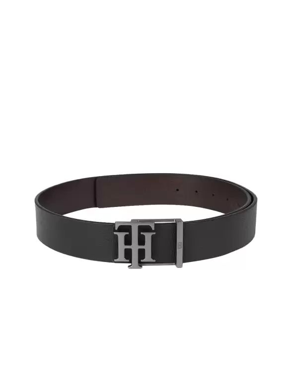 Men Reversible Leather Belt - image 7