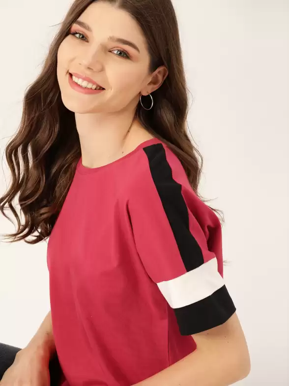 Pure Cotton Round Neck T-shirt - image 7