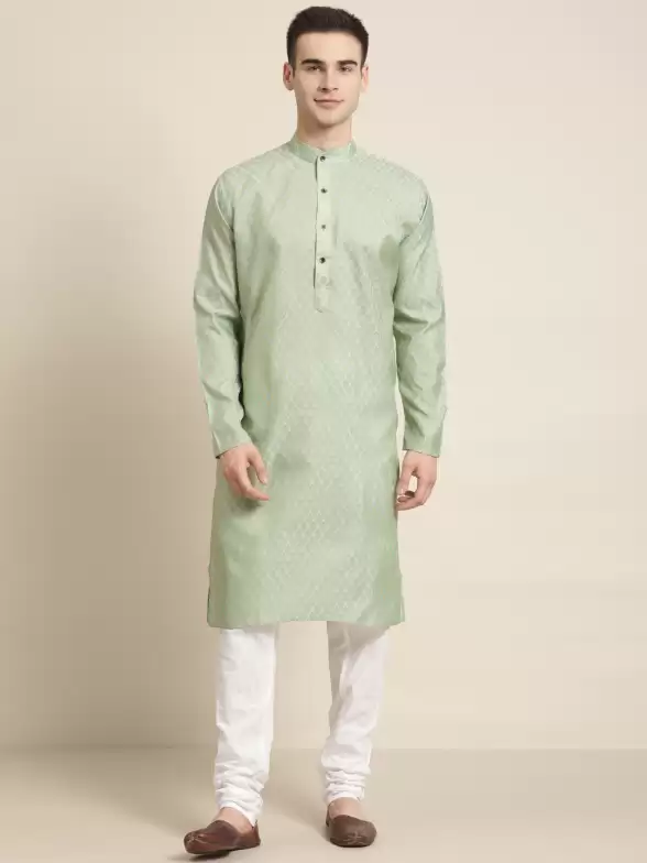 Men Kurta with Churidar - image 7