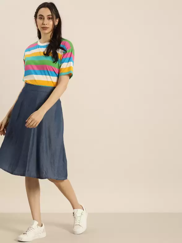 Women Candy Stripes T-shirt - image 7