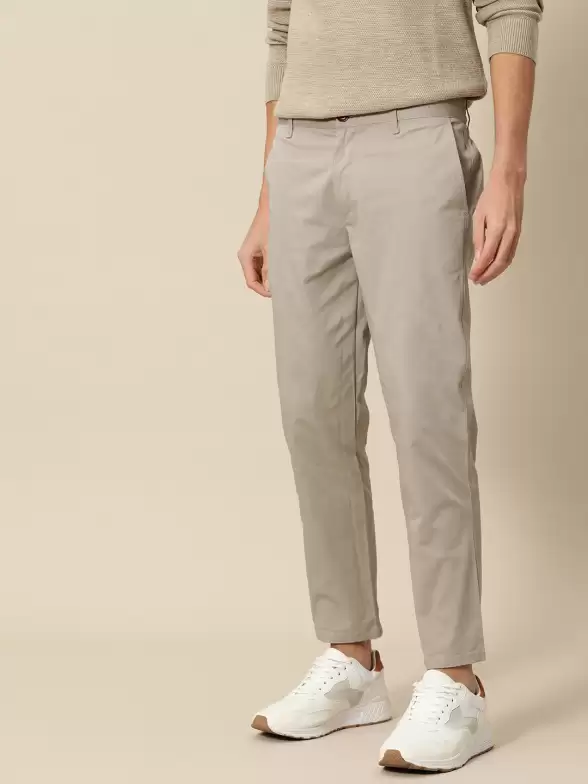 Men Tapered Fit Trousers - image 7