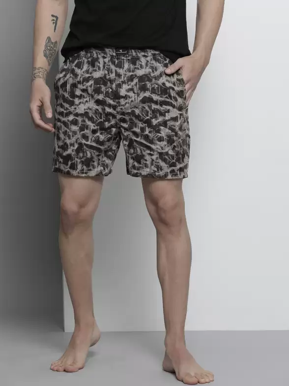 Men Printed Lounge Shorts - image 7