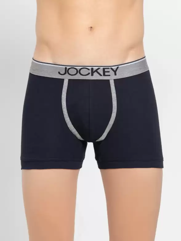 Men Solid Pure Super Combed Cotton Trunks - image 7