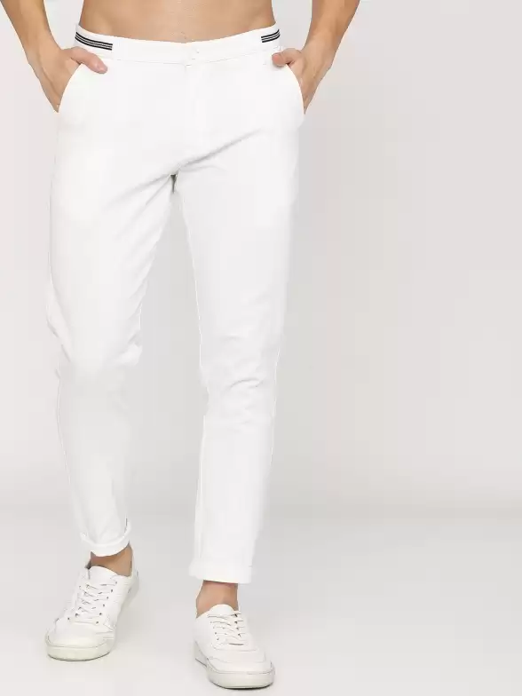 Men Slim Fit Trousers - image 7