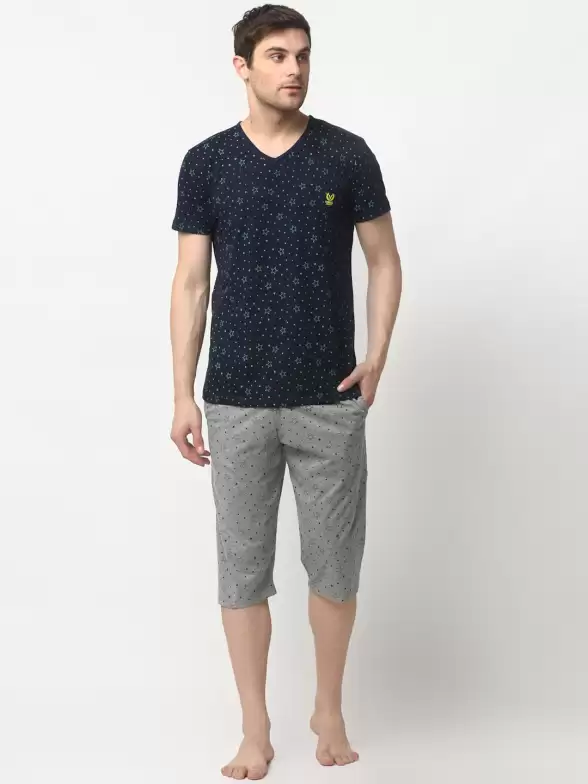 Men Cotton Blend Night Suit - image 7