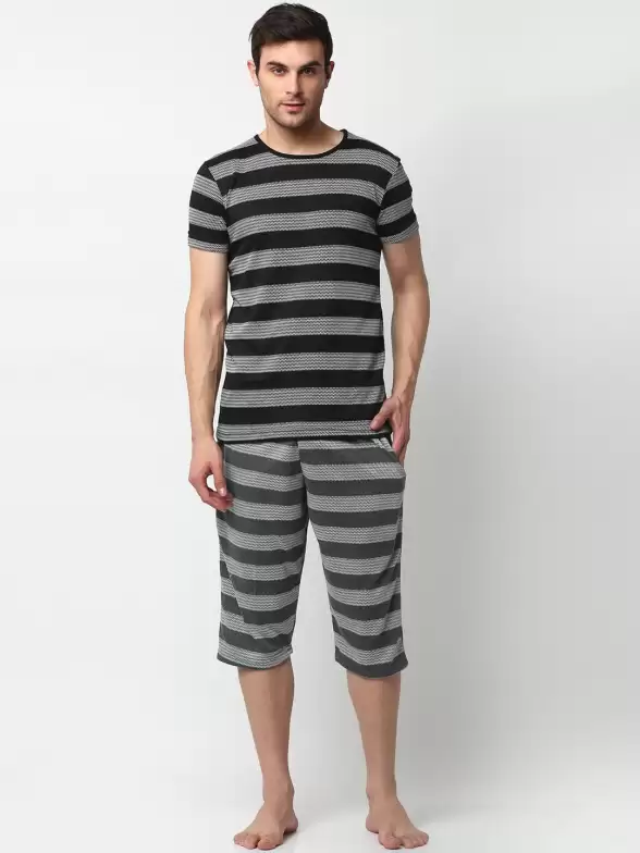 Men Pure Cotton Night Suit - image 7
