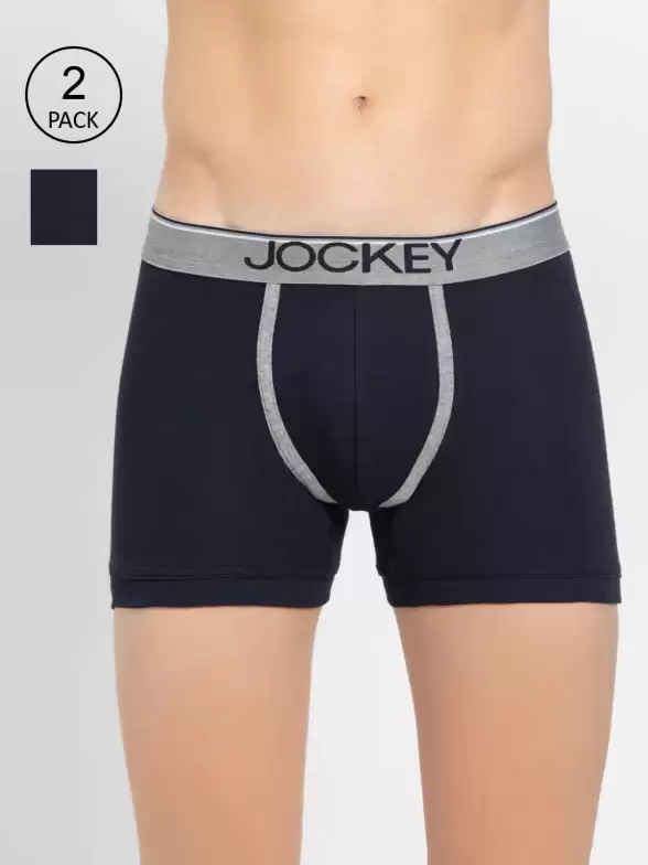 Men Pack of 2 Cotton Trunks - image 7
