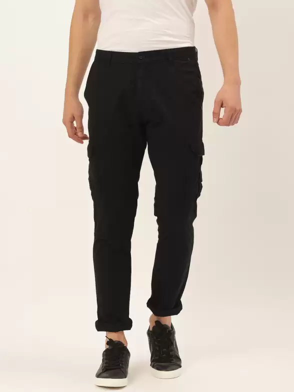 Men Slim Fit Cargos Trousers - image 7