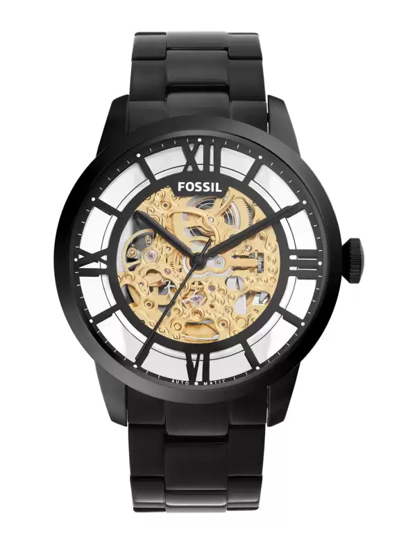 Men Stainless Steel Straps Automatic Motion Watch