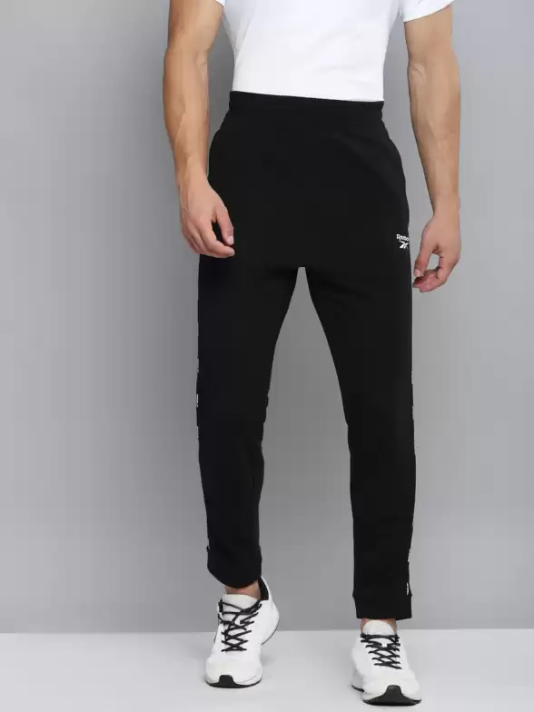 Men Solid WOR Piping Joggers - image 7