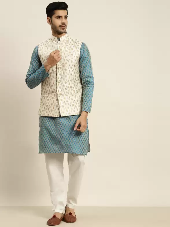 Men Kurta with Pyjamas - image 7