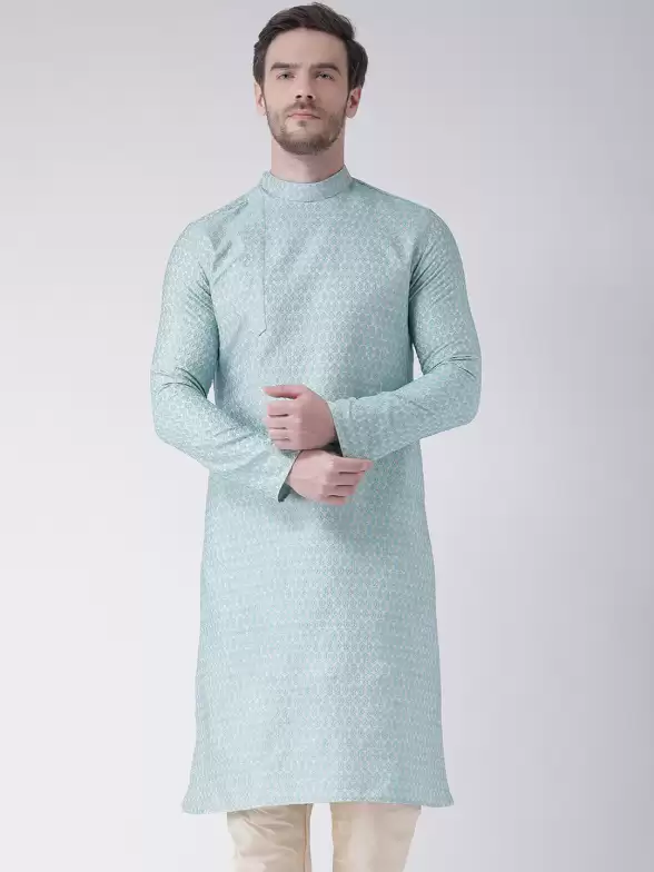 Men Ethnic Motifs Kurta - image 7