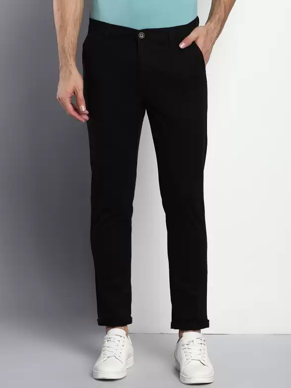 Men Tapered Fit Trousers - image 7