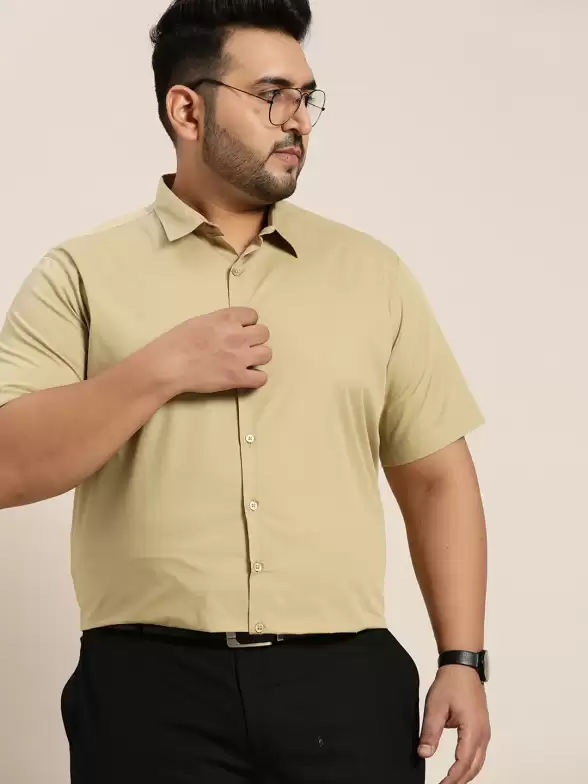 Men Plus Size Casual Shirt - image 7