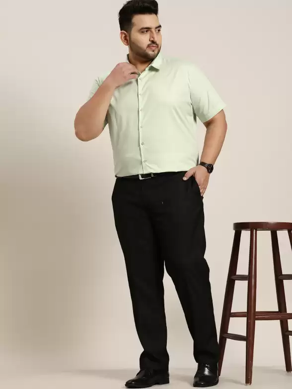 Men Plus Size Casual Shirt - image 7