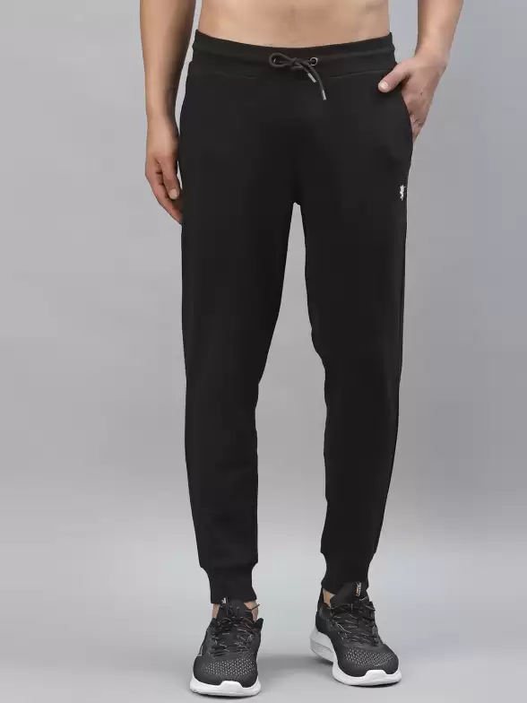 Men Solid Cotton Track Pants - image 7