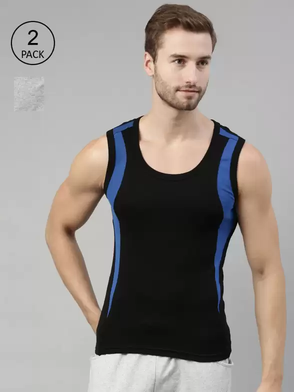Men Pack Of 2 Innerwear Vests - image 7
