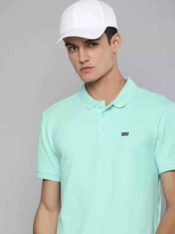 Men Polo Collar T-shirt - image 7