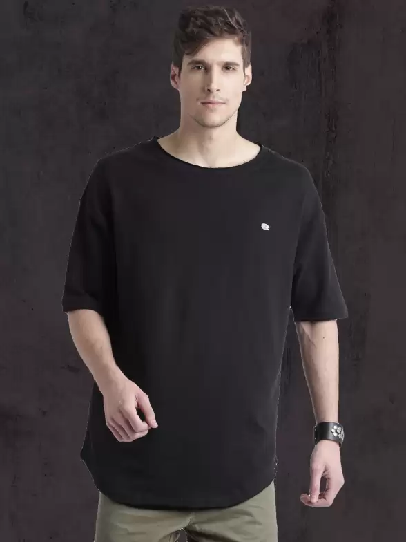 Drop Shoulder Longline T-shirt - image 7