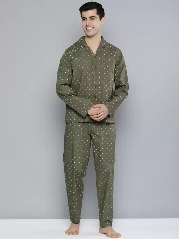 Men Printed Night suit - image 7
